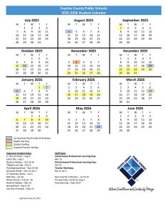 Fayette County Schools Calendar 2025 2026 Georgia