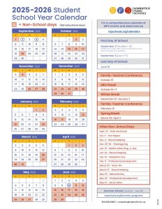 Minneapolis Public Schools Calendar 2025-2026 | Holidays